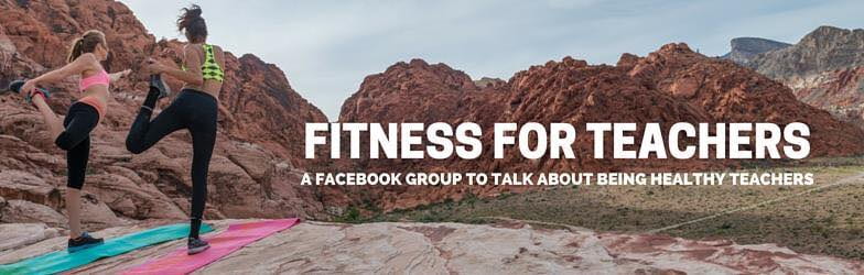 Screenshot of Fitness for Teachers group